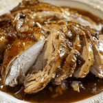 A substitute for au jus in Mississippi chicken is beef or chicken broth mixed with a pinch of onion and garlic powder for flavor.