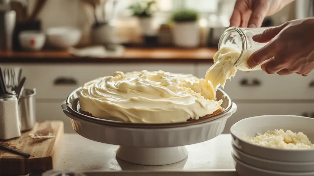 Step-by-step process of making Elvis Presley Cake