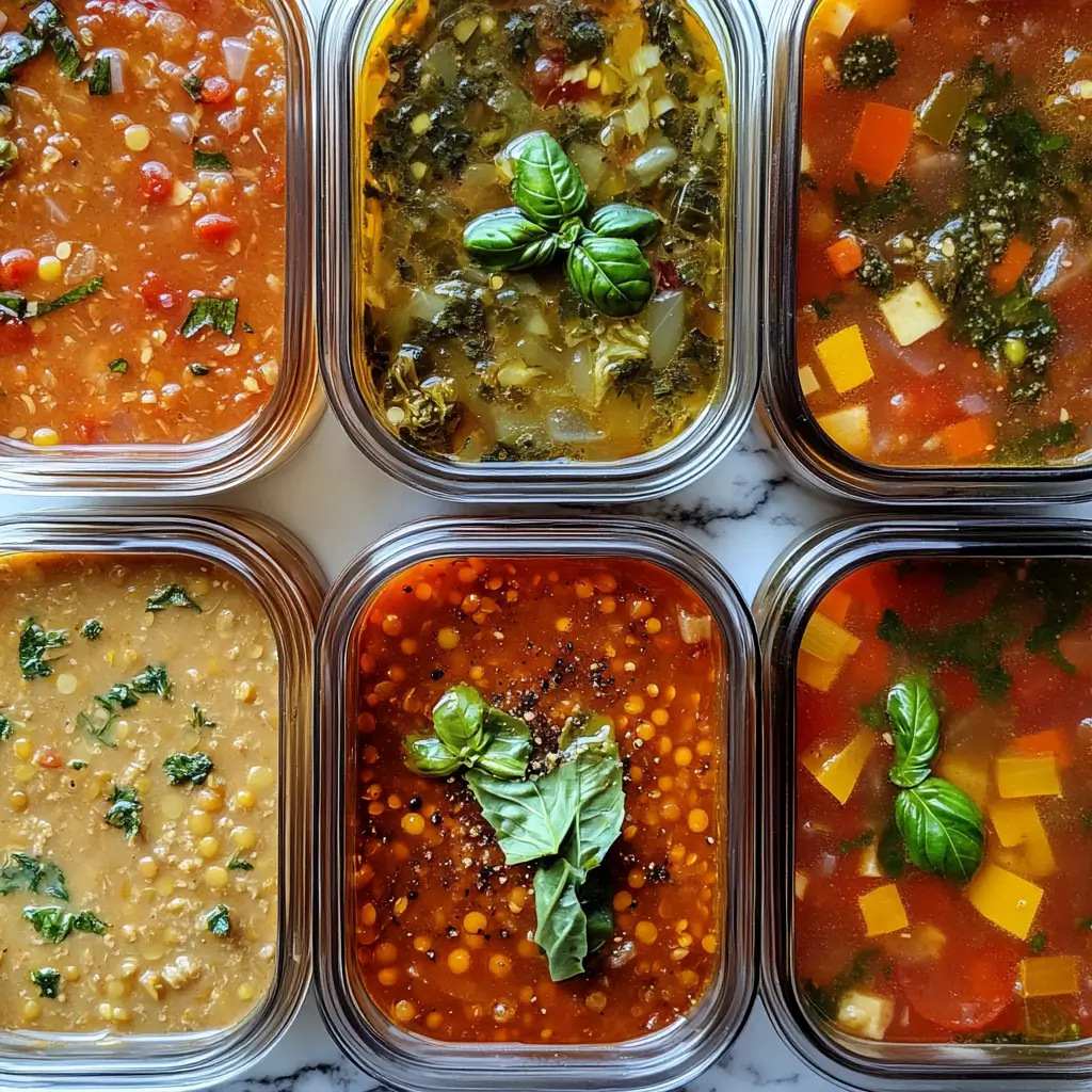 Weight Watchers soup meal prep ideas