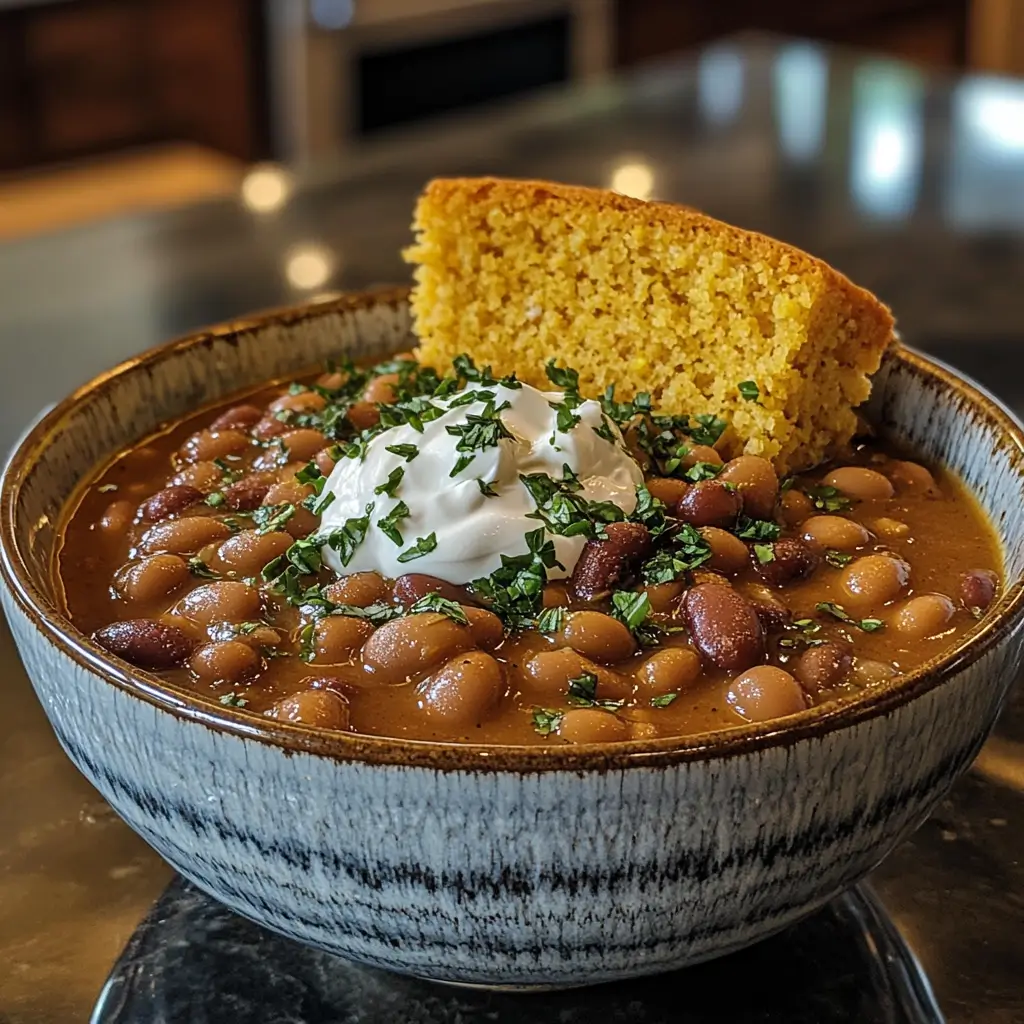 Serving ideas for slow cooker pinto beans