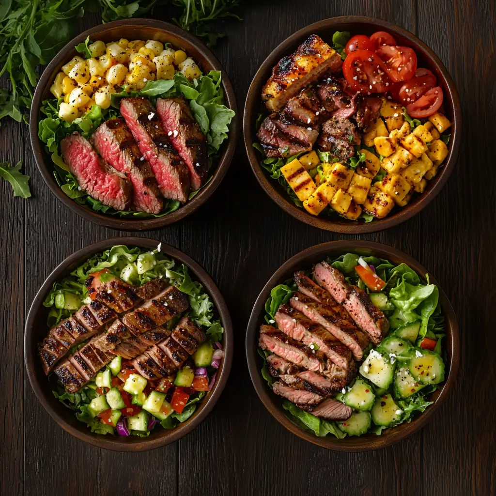 Longhorn salad compared to Texas Roadhouse and Outback