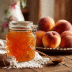 Peach Jelly Recipe Homemade Jar
