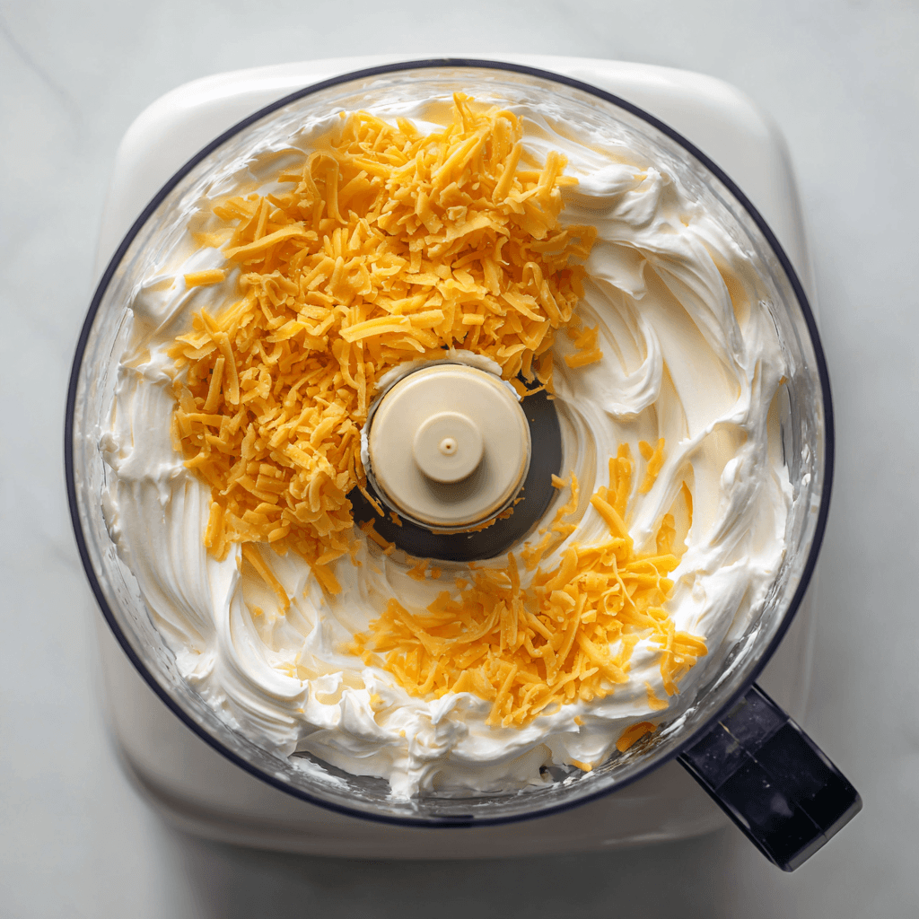 Blending cottage cheese for mac and cheese sauce