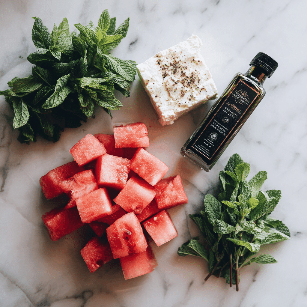 watermelon feta salad ingredients
