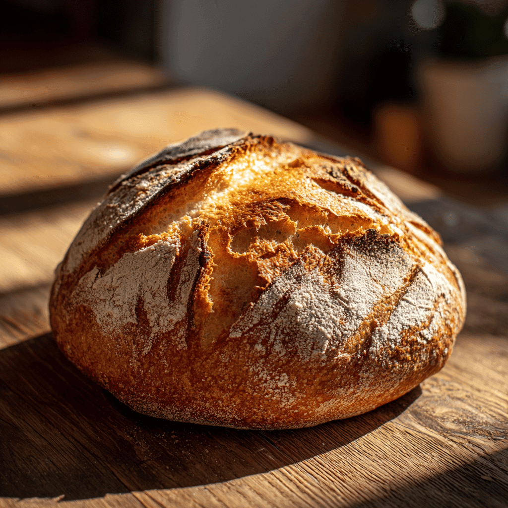 gluten-free levain bread crusty rustic loaf