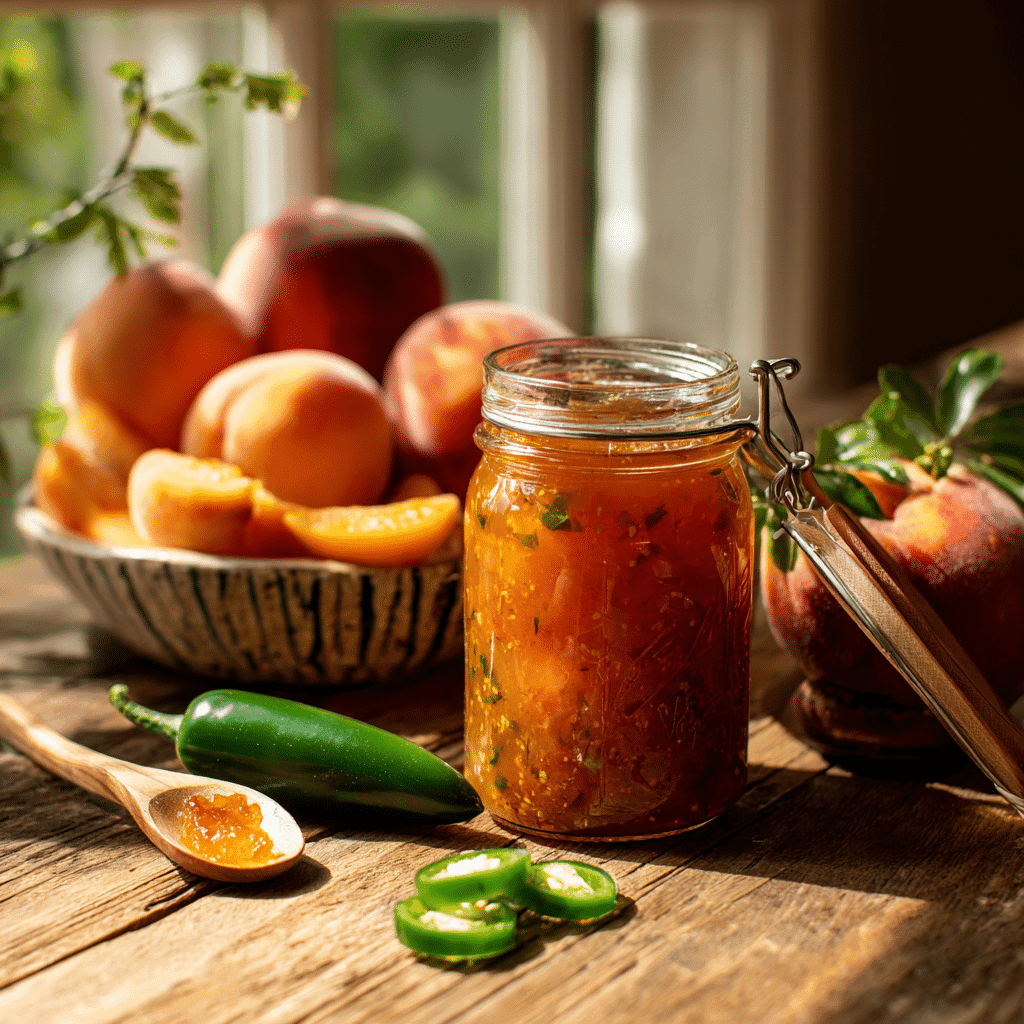 peach jalapeno jam recipe