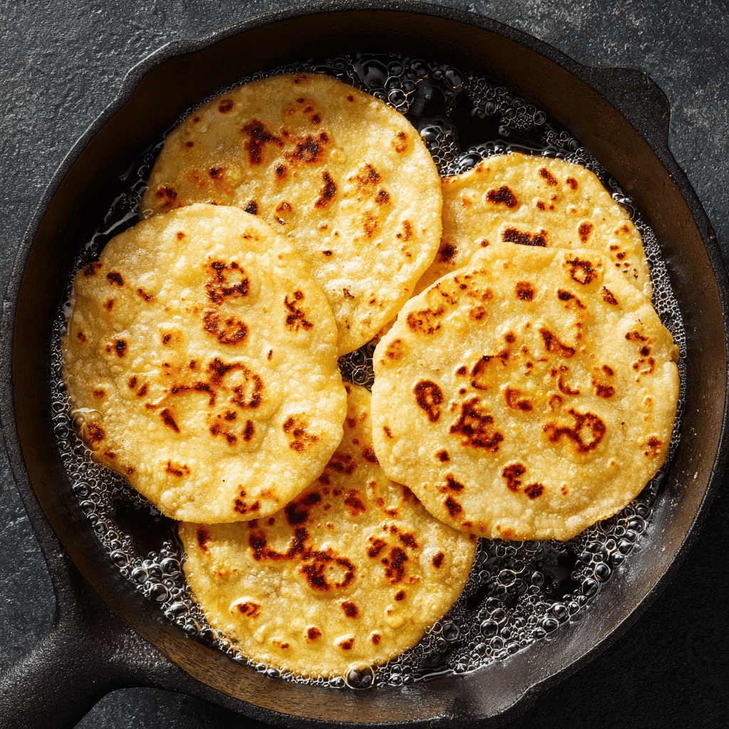 Crispy tortillas for Taco Bell Mexican Pizza