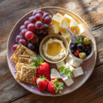 Girl dinner ideas with snack plate