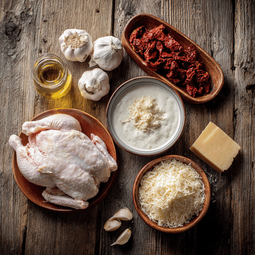Ingredients for Marry Me Chicken Crock Pot