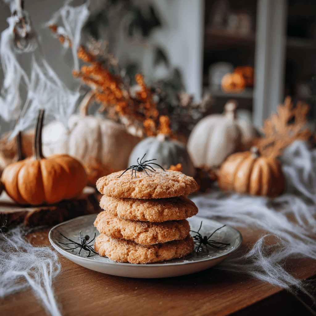 Halloween cookie display
