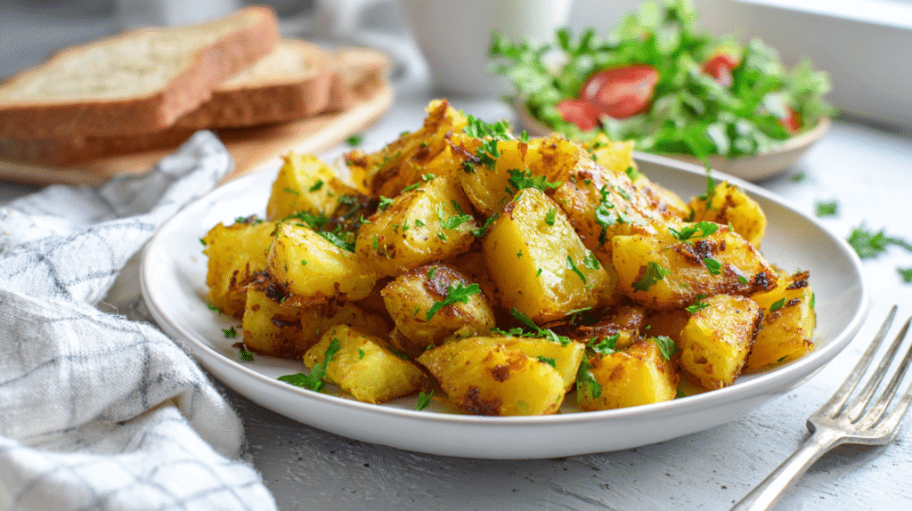 serving one pan ranch potato skillet