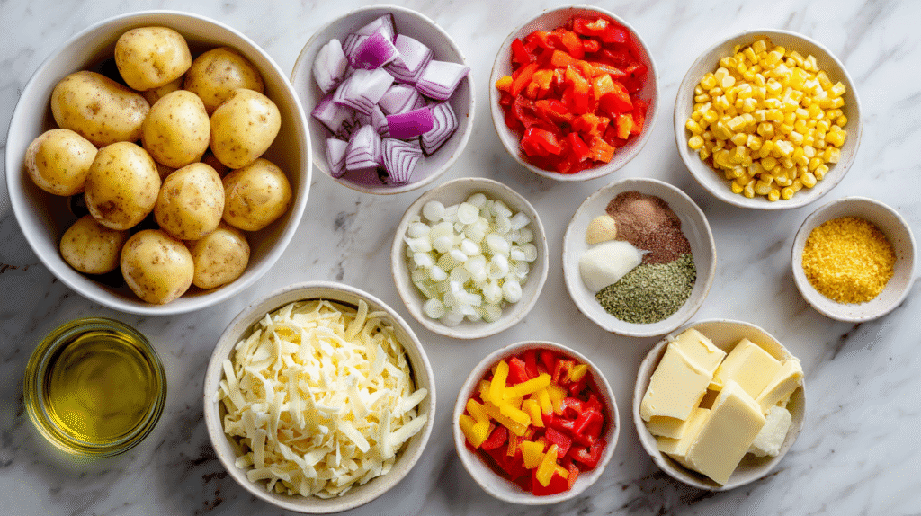 ranch potato skillet ingredients