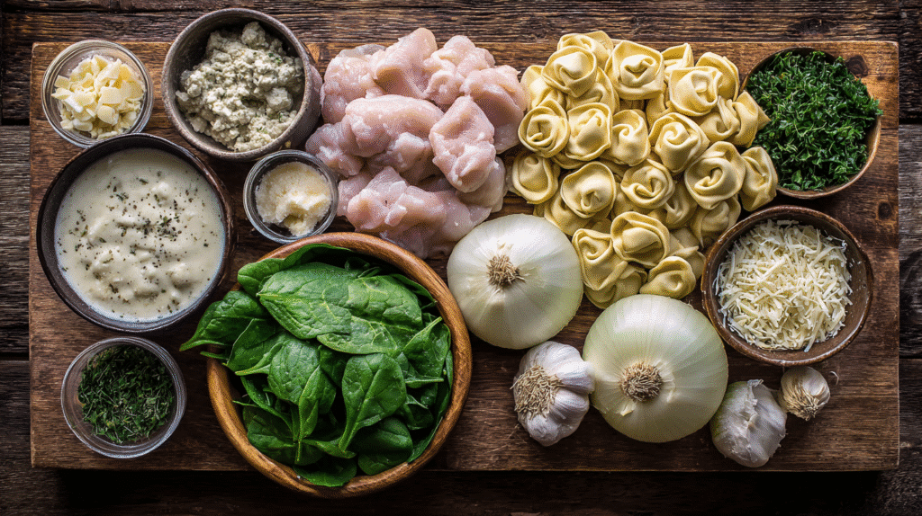 Tuscan Chicken Soup Ingredients