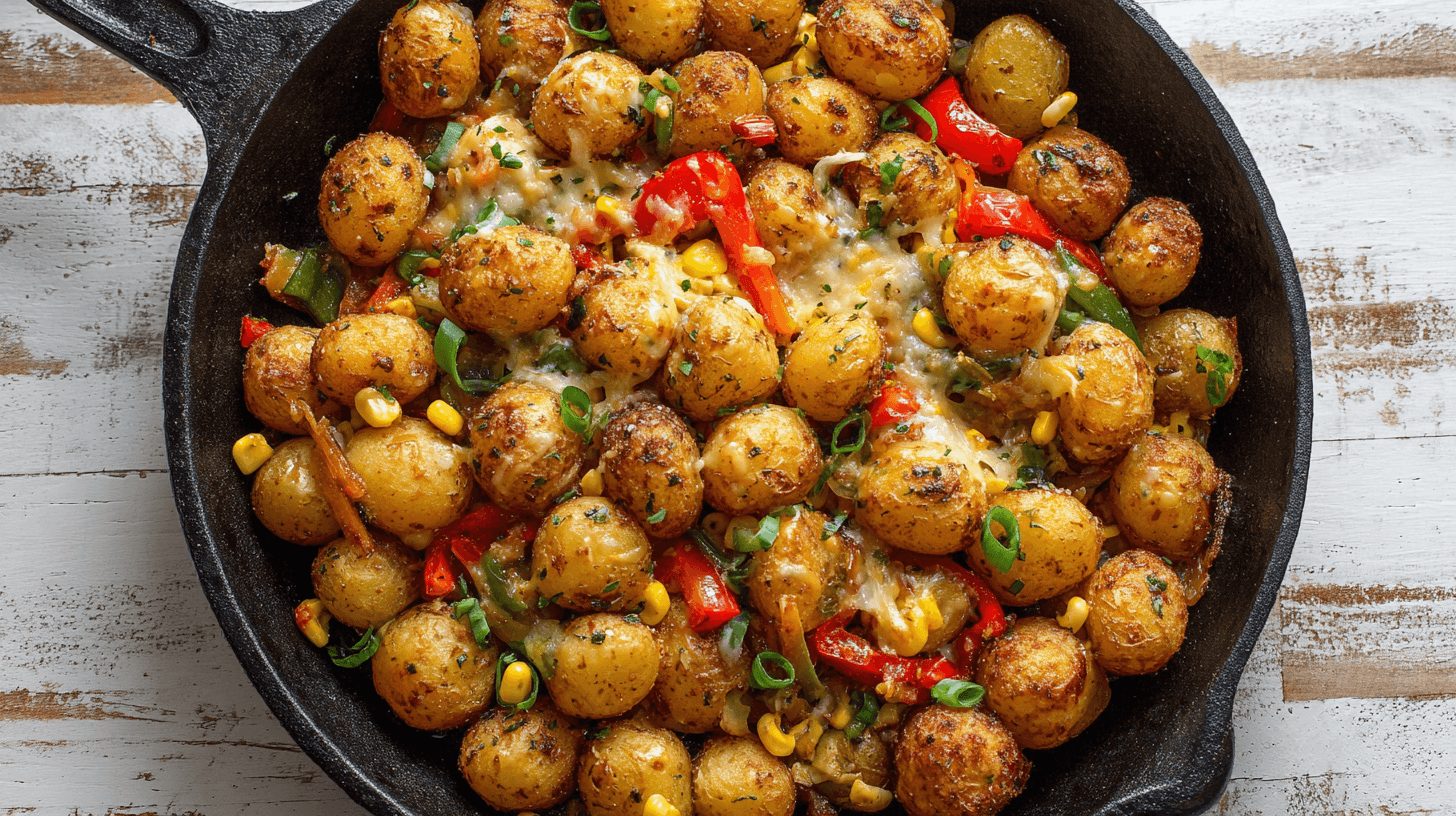 one pan ranch potato skillet
