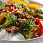 U3823717446 A Close Up Shot Of Fast Ground Beef Stir Fry With 9636eeb4 2690 4ddb 9739 6db61aa07842 2