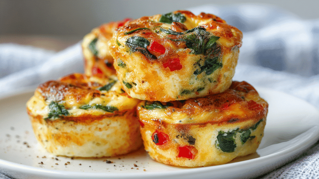 U3823717446 Bright Close Up Of 3 Egg Muffin Cups Stacked On A 8637465e D430 4912 901d Ea85080d5308 2