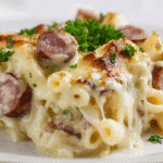 U3823717446 Bright Close Up Shot Of A Serving Of Smoked Sausa 422cbe95 94ac 4dbf Bb99 2c67b8d777be 3