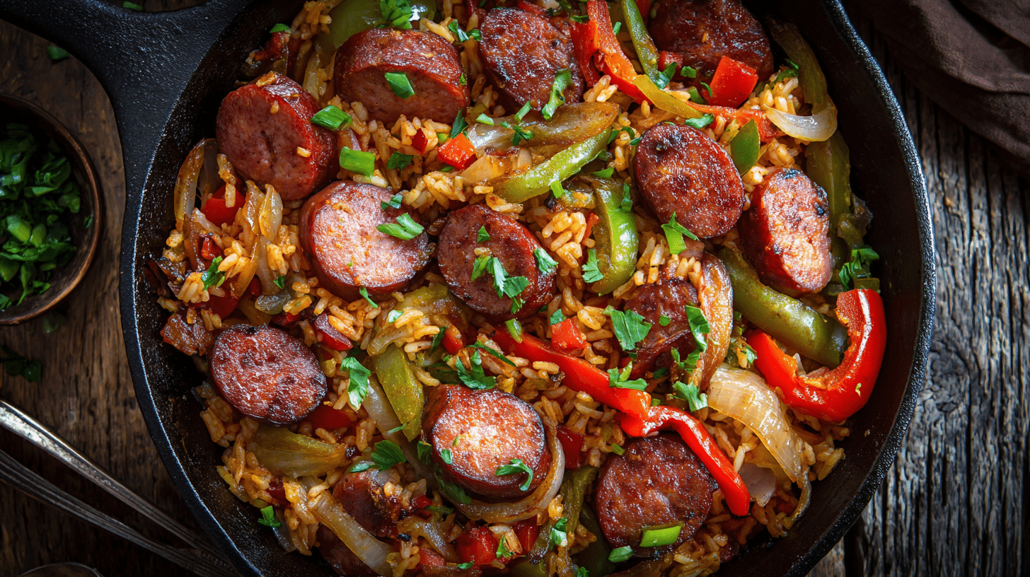 U3823717446 Bright Overhead Close Up Of A Cajun Smoked Sausag 17e5660f C105 4141 Ac3b B596602420c9 1