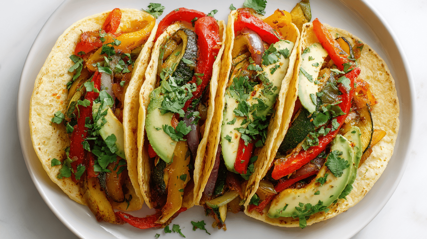U3823717446 Bright Overhead Photo Of Air Fried Veggie Tacos O 9e1c55c6 4d72 45da 94bc 9d777b05a4bd 0