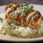 U3823717446 Plated Creamy Garlic Chicken With Sauce Over Mash 0c05c963 Eb41 4a45 90ba Ab38442daea5 1
