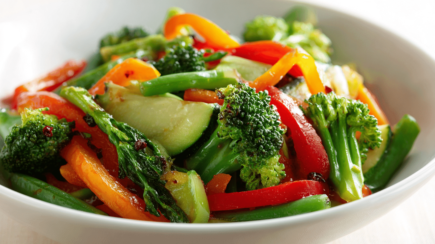 U3823717446 Close Up Top Down View Of Colorful Veggie Stir Fr E91a4652 994a 4c18 Ae59 Ba87ed01dfce 1