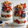 U3823717446 Macro View Of Two Finished Greek Yogurt Parfaits 54dbedad 8e48 4849 9d1d Ddfebc35cb4b 0