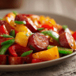 U3823717446 Plated Smoked Sausage And Peppers Skillet Meal Co 6ecc494f 263a 4cf3 Bf55 3953bd633304 1