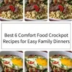 Delicious crockpot comfort food recipes for easy family dinners