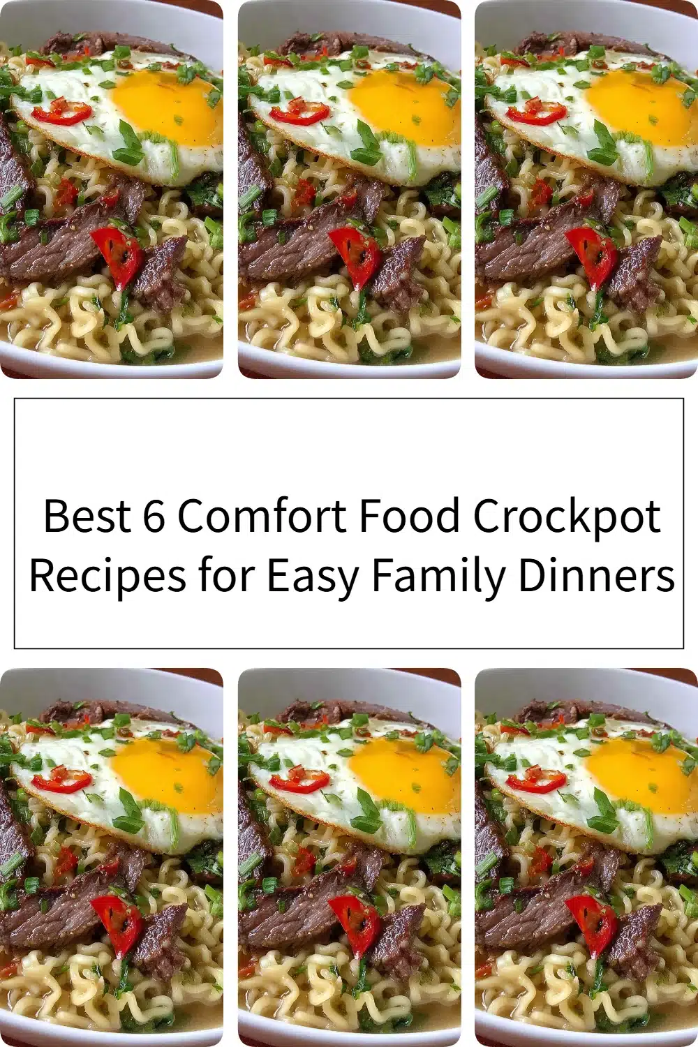 Delicious crockpot comfort food recipes for easy family dinners
