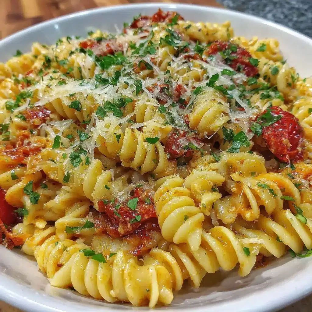 Creamy Tomato Garlic Pasta
