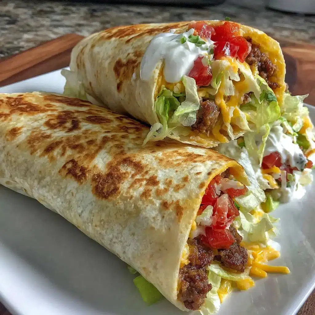 Big Mac Wraps served with fresh ingredients and special sauce