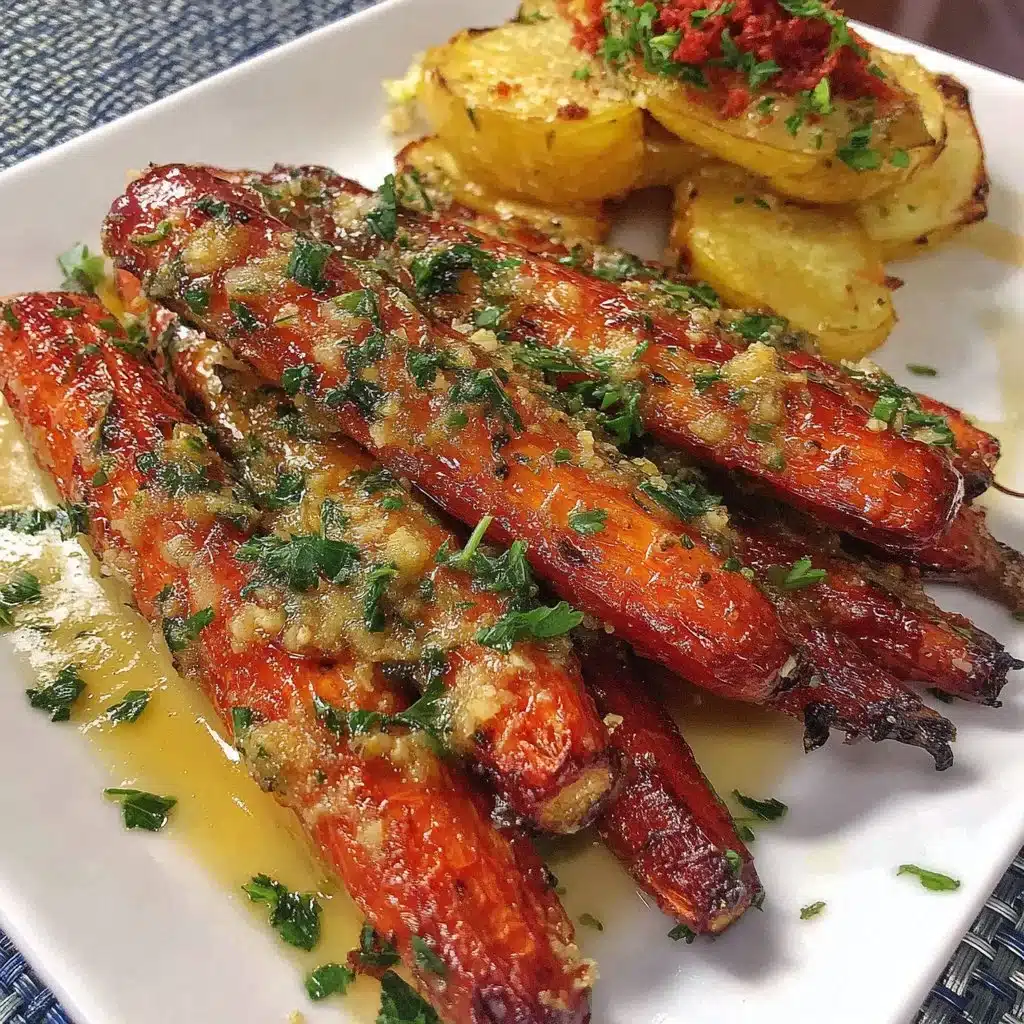 Perfectly roasted air fryer carrots with no peeling required