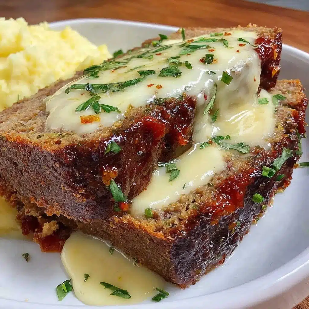 Delicious Air Fryer Meatloaf served with sides