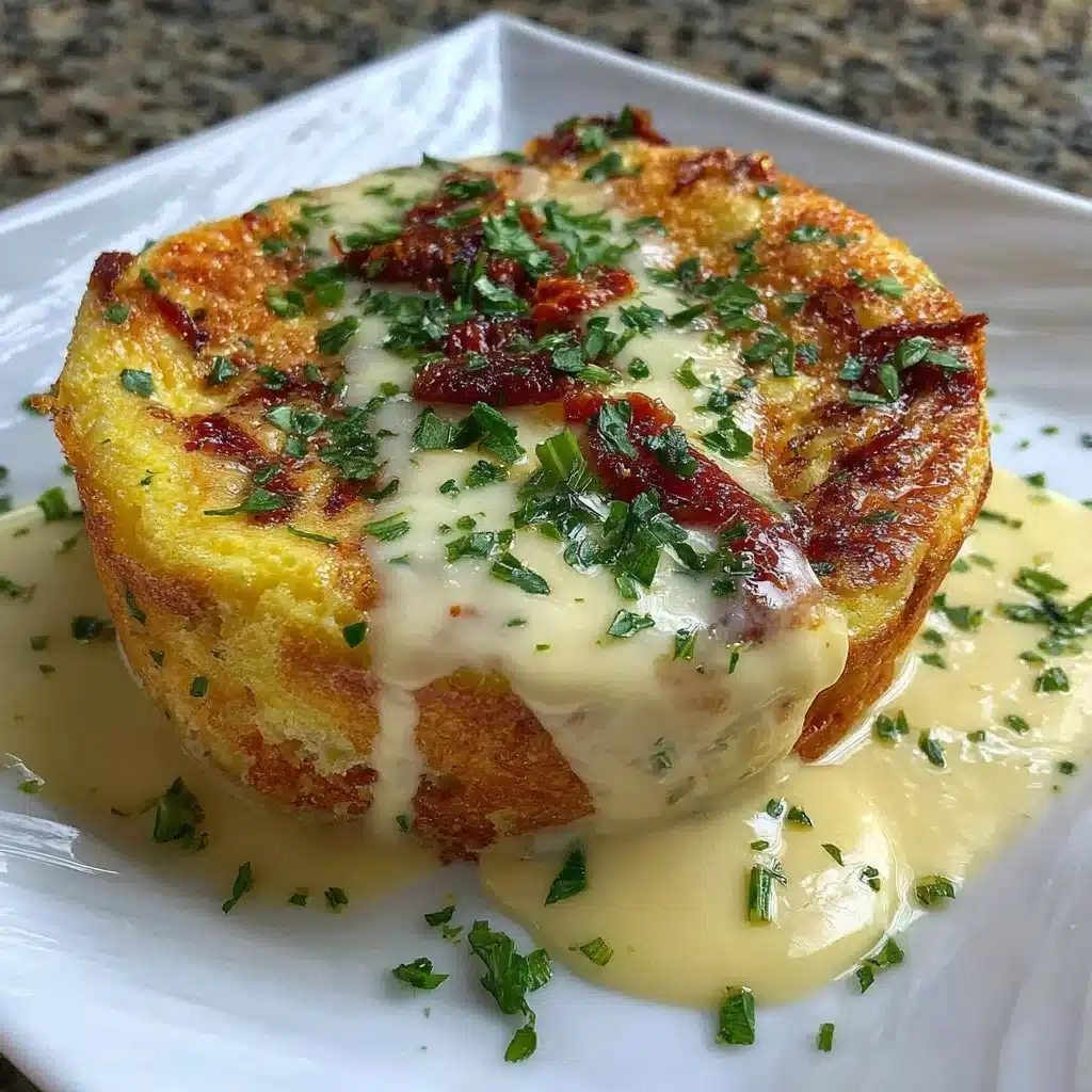 Delicious, fluffy air fryer omelette cooked to perfection