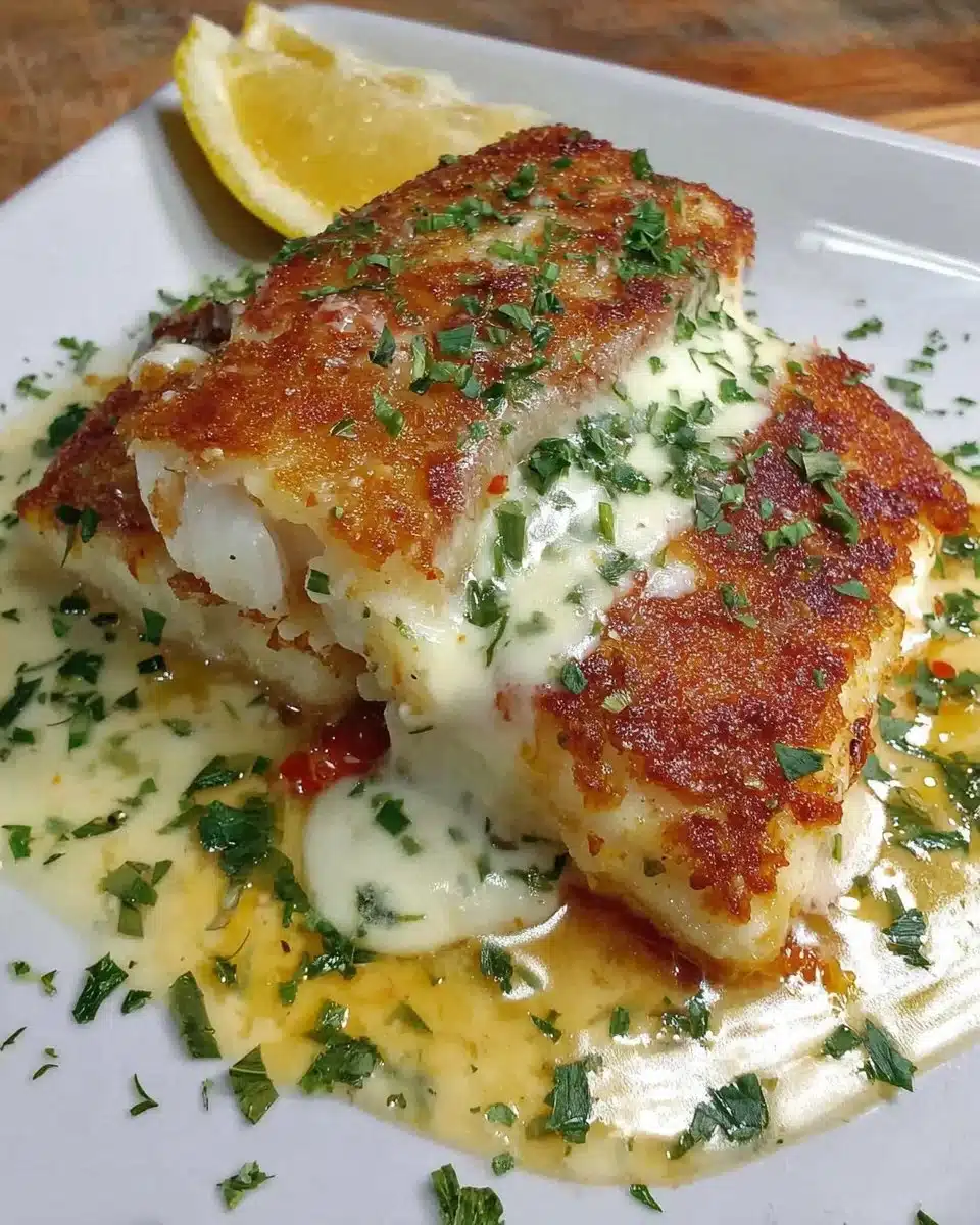 Air Fryer Orange Roughy seasoned and cooked to perfection.