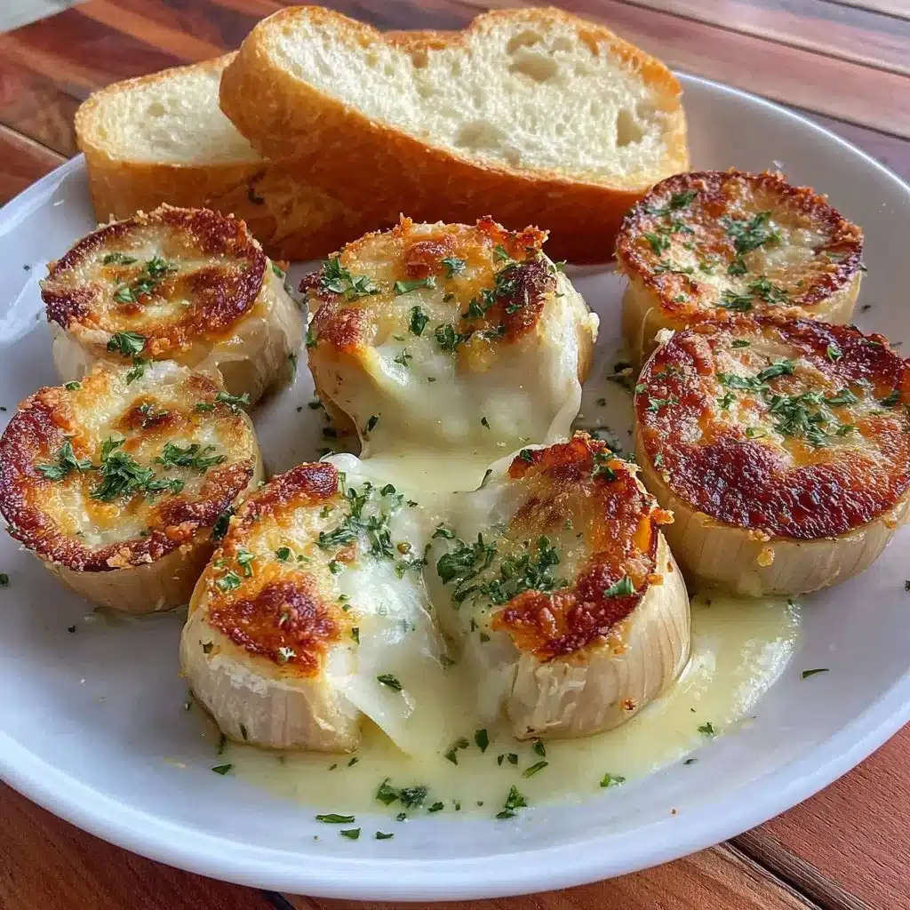 Delicious Air Fryer Roasted Garlic served in a rustic bowl