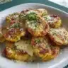 Delicious air fryer yellow squash dish served with herbs and spices.