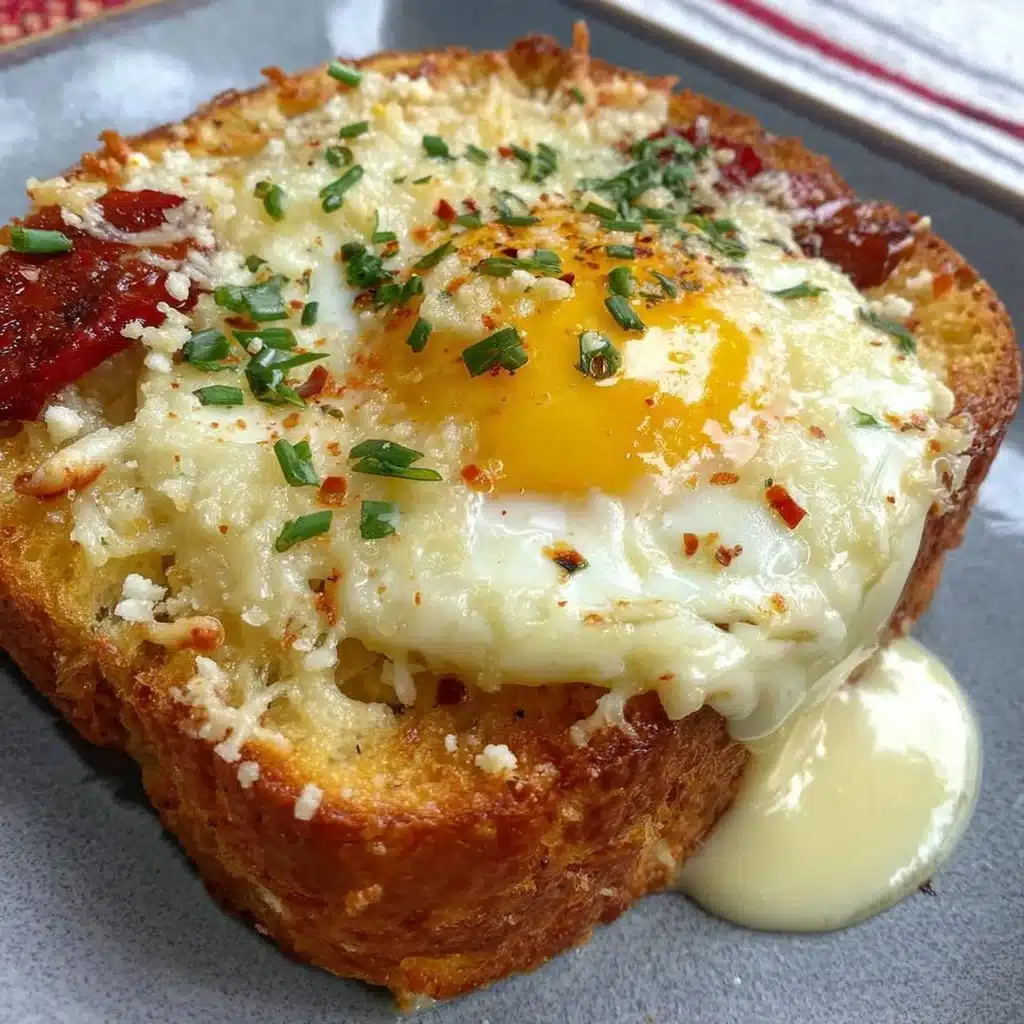 Airfryer all-in-one breakfast with eggs, bacon, and toast