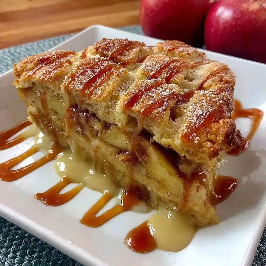 Delicious homemade apple pie with golden crust and fresh apple filling