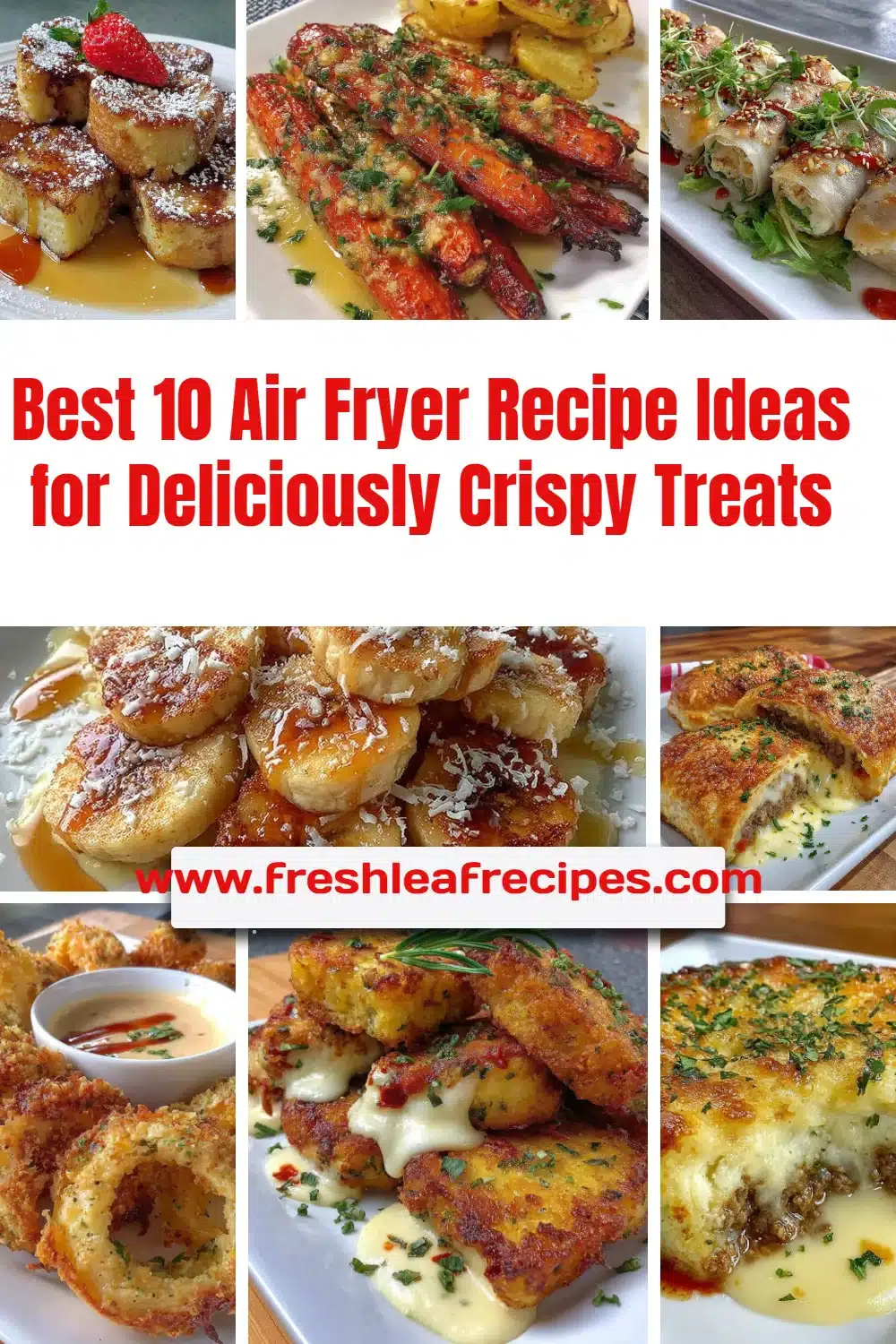 Deliciously crispy air fryer recipes for quick and easy treats.