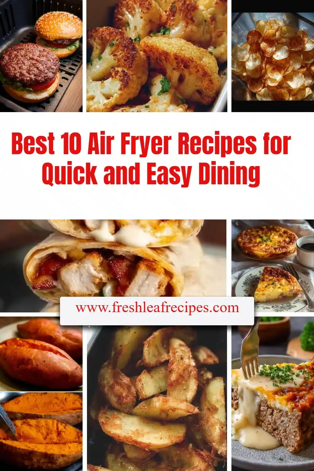 Best 10 air fryer recipes for quick and easy meal preparation