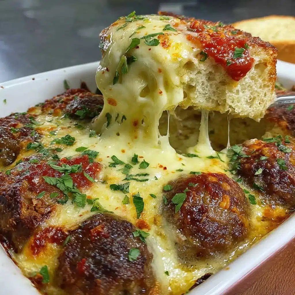 Dump-and-Bake Meatball Casserole
