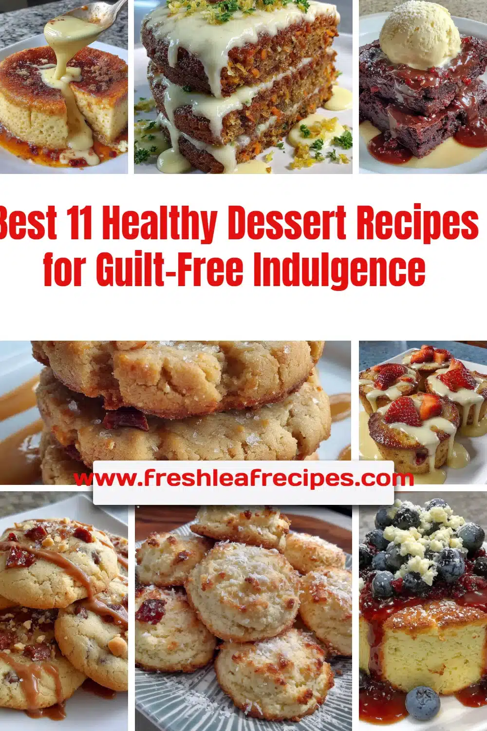 Delicious healthy dessert recipes for guilt-free indulgence