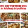 Deliciously crispy air fryer recipes for a healthy cooking experience