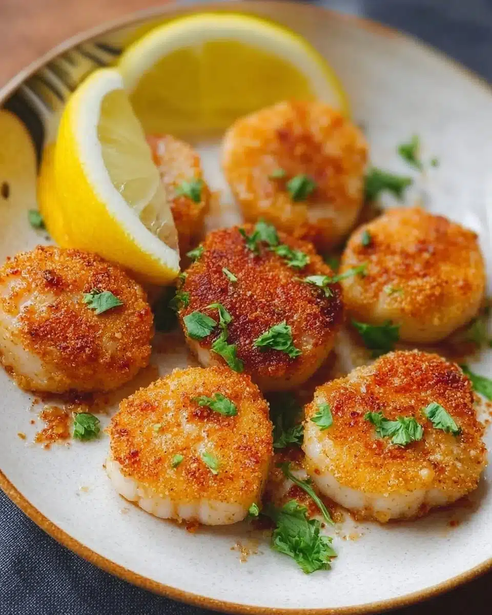 Easy Air Fryer Scallops