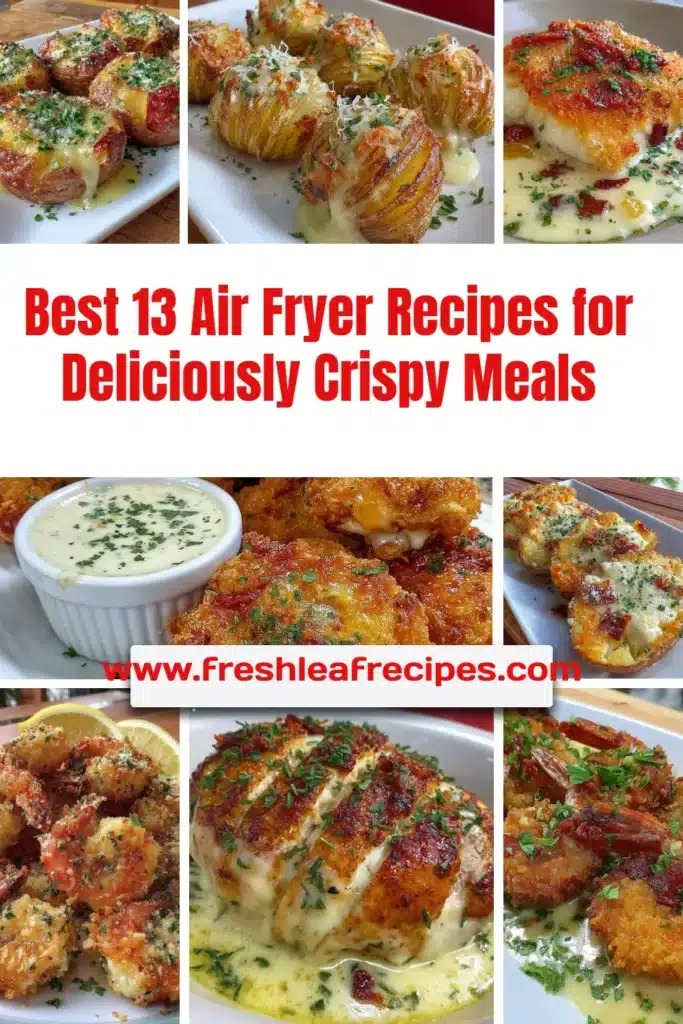 Deliciously crispy meals made with the best air fryer recipes.
