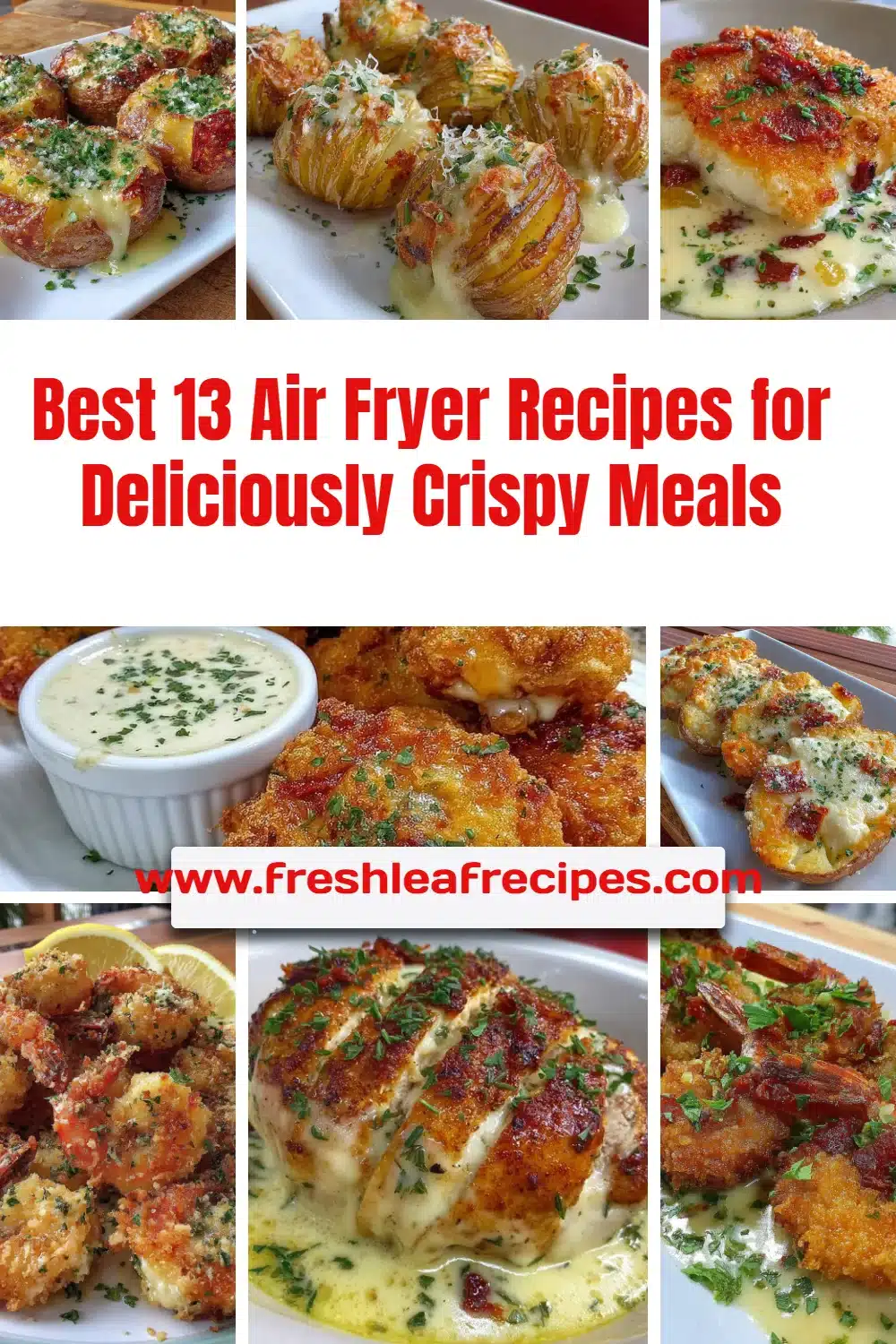 Deliciously crispy meals made with the best air fryer recipes.