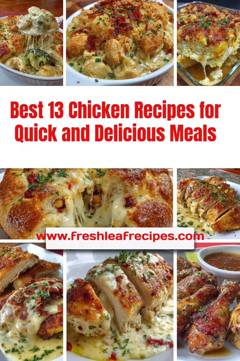 Delicious and quick chicken recipes for easy meal prep