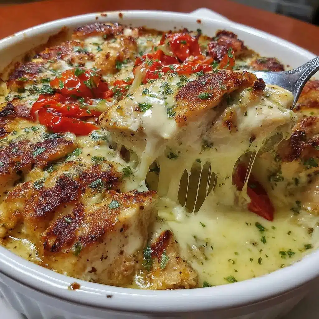 Chicken and Spinach Casserole with Cream Cheese