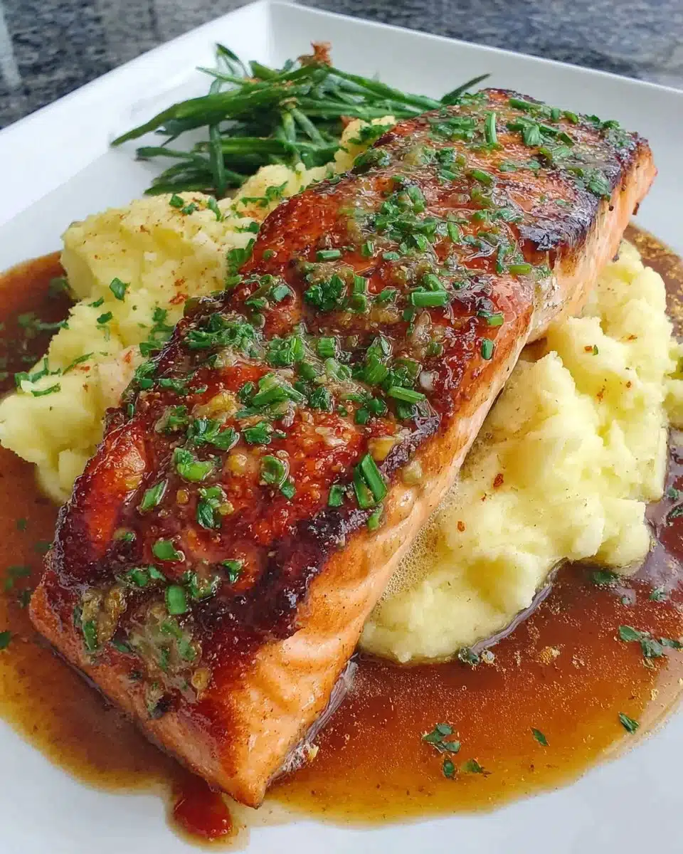 Honey Soy Glazed Salmon